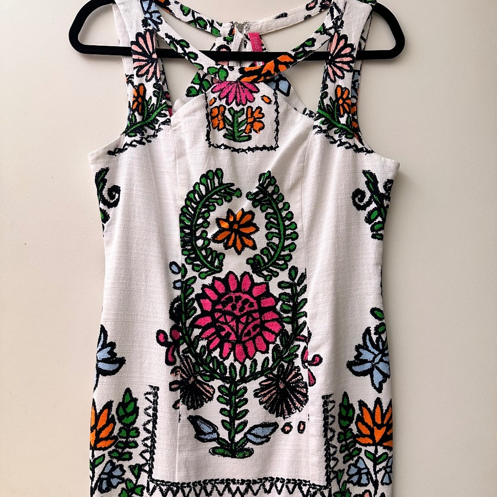Colorful mini dress
